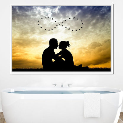 Love to Infinity Canvas Wall Art