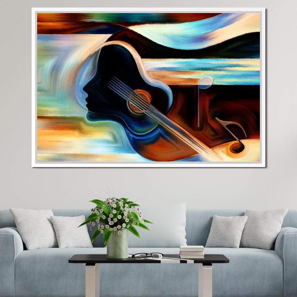 Musical Mind Canvas Wall Art
