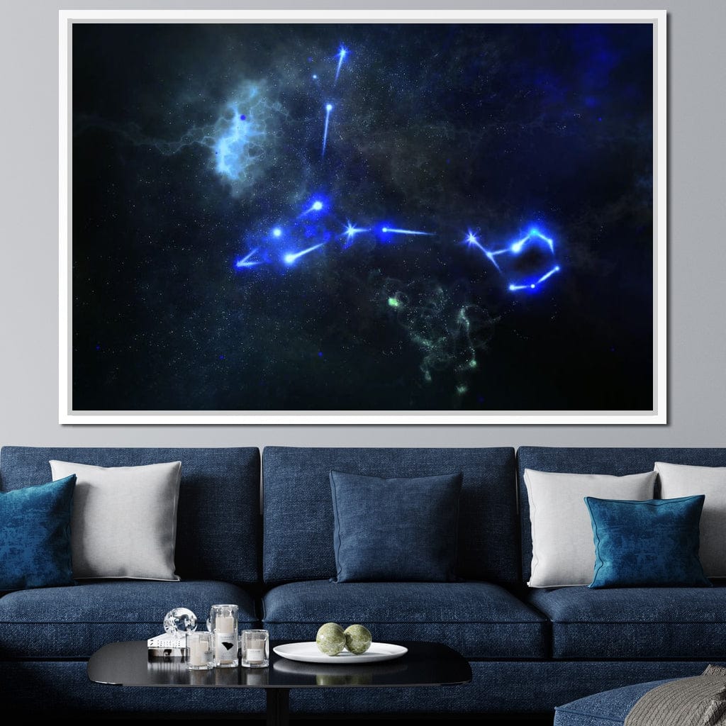 Pisces Canvas Wall Art