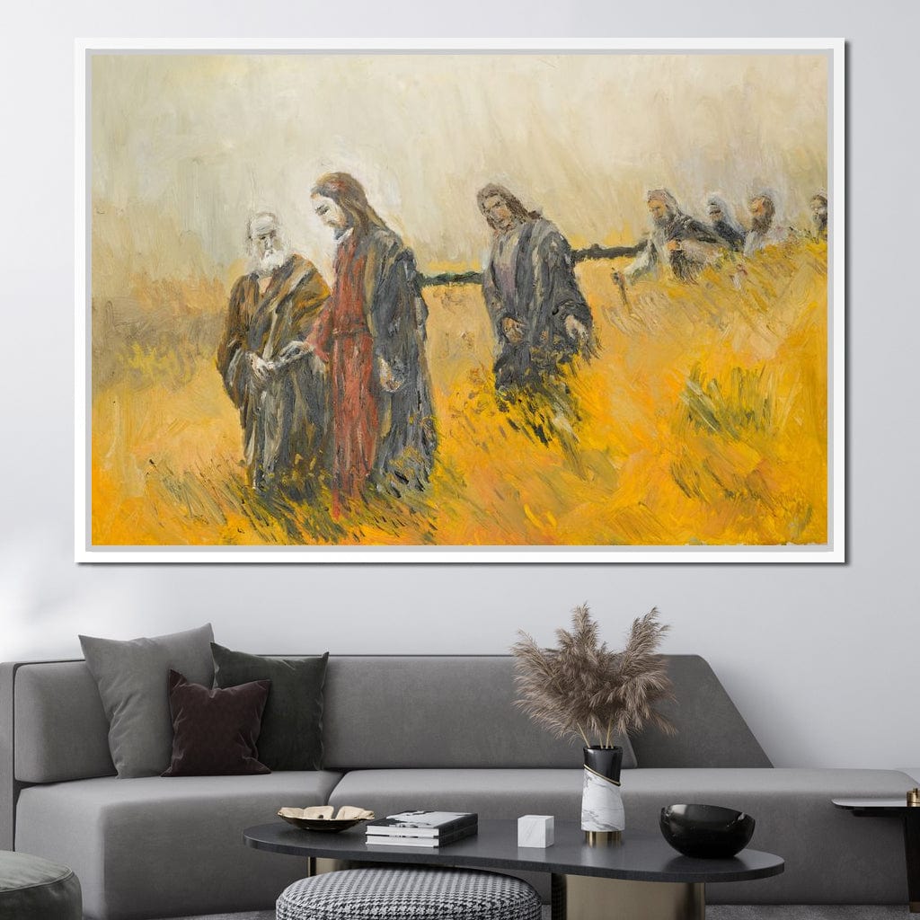 Religious Scene Canvas Wall Art