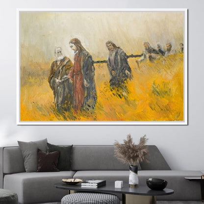 Religious Scene Canvas Wall Art