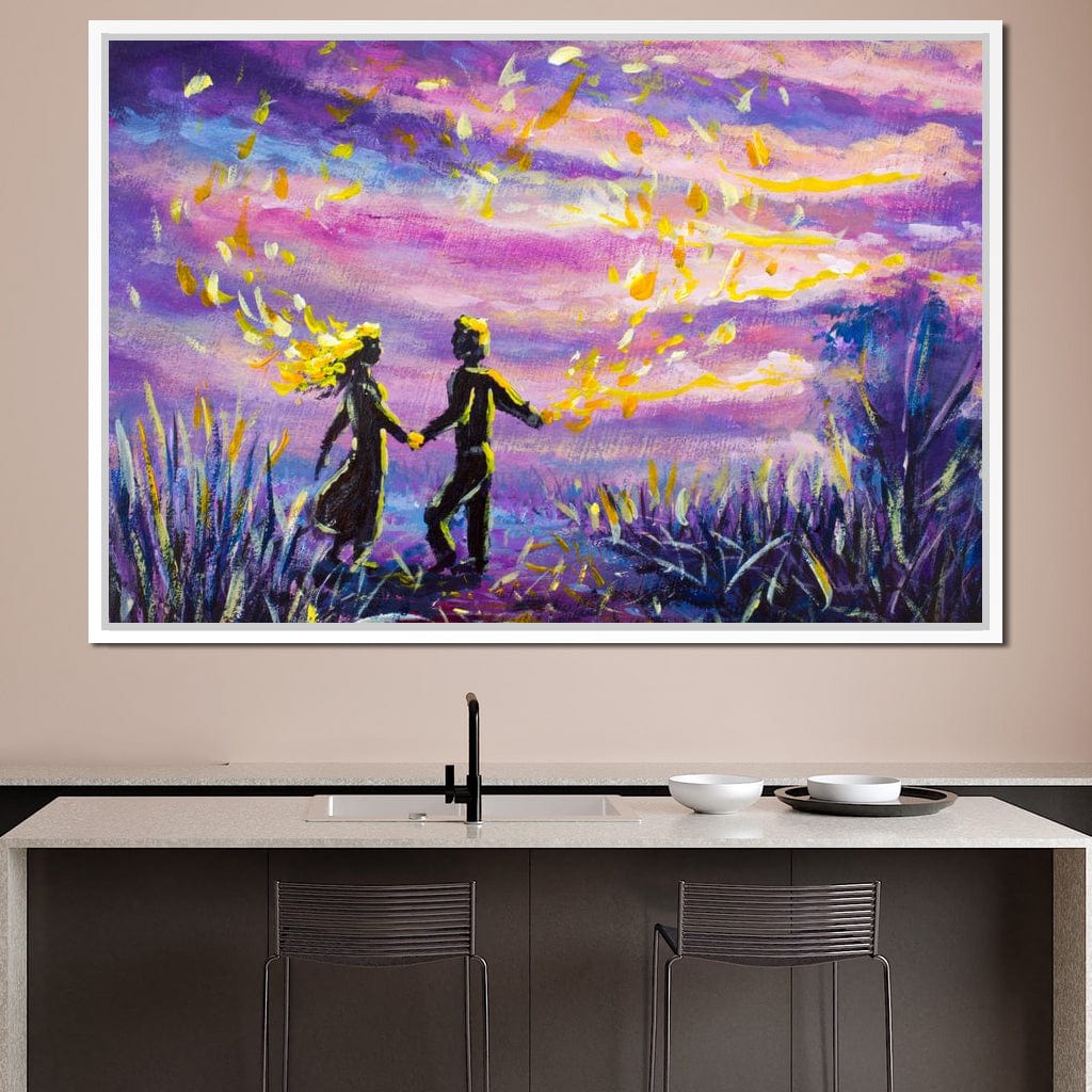 Love Fairy Tale Canvas Wall Art
