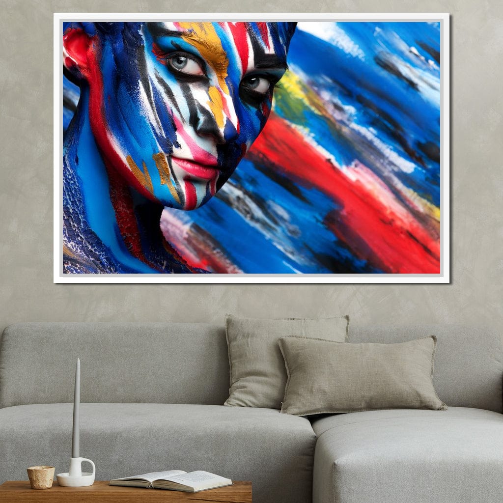 Body Art Canvas Wall Art