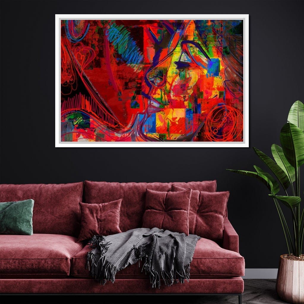 Kiss Canvas Wall Art