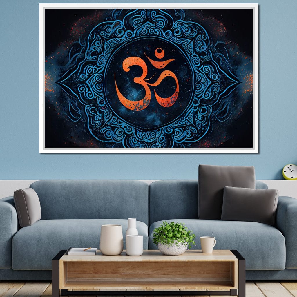 Om Mantra Canvas Wall Art