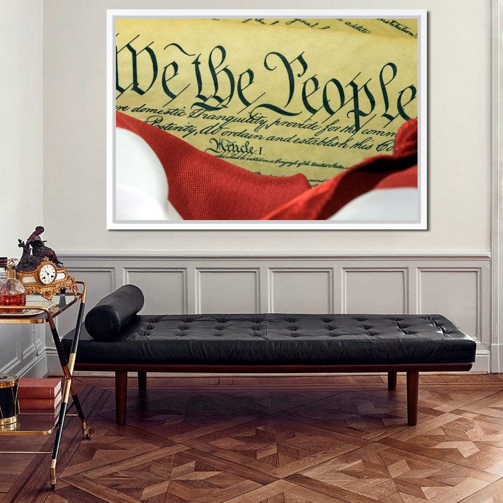 The Constitution Canvas Wall Art