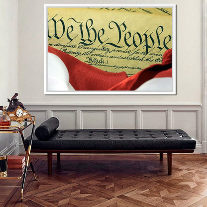 The Constitution Canvas Wall Art
