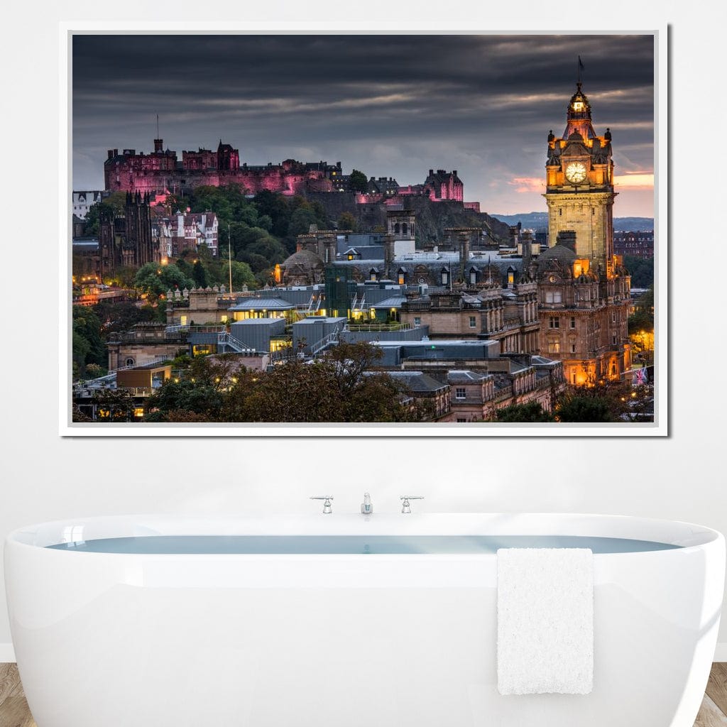 Edinburgh Castle Canvas Wall Art