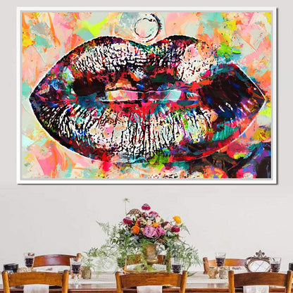 Kiss Pop Art 2 - Mateo Canvas Wall Art