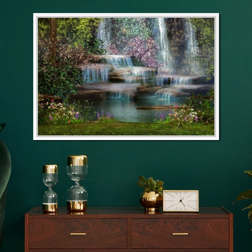 Fairy Cascade Canvas Wall Art