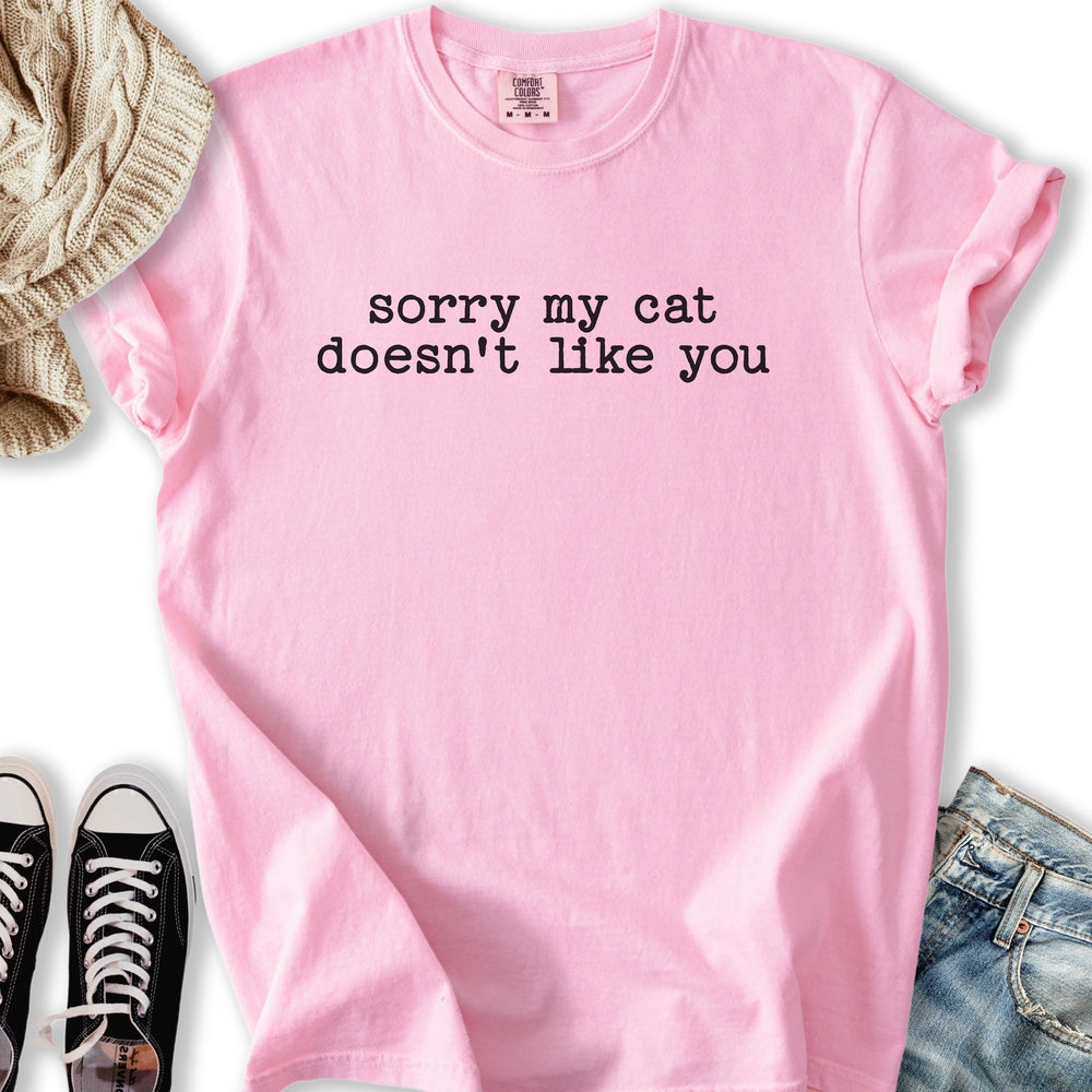 My Cat Doesn't Like You Relaxed Tee