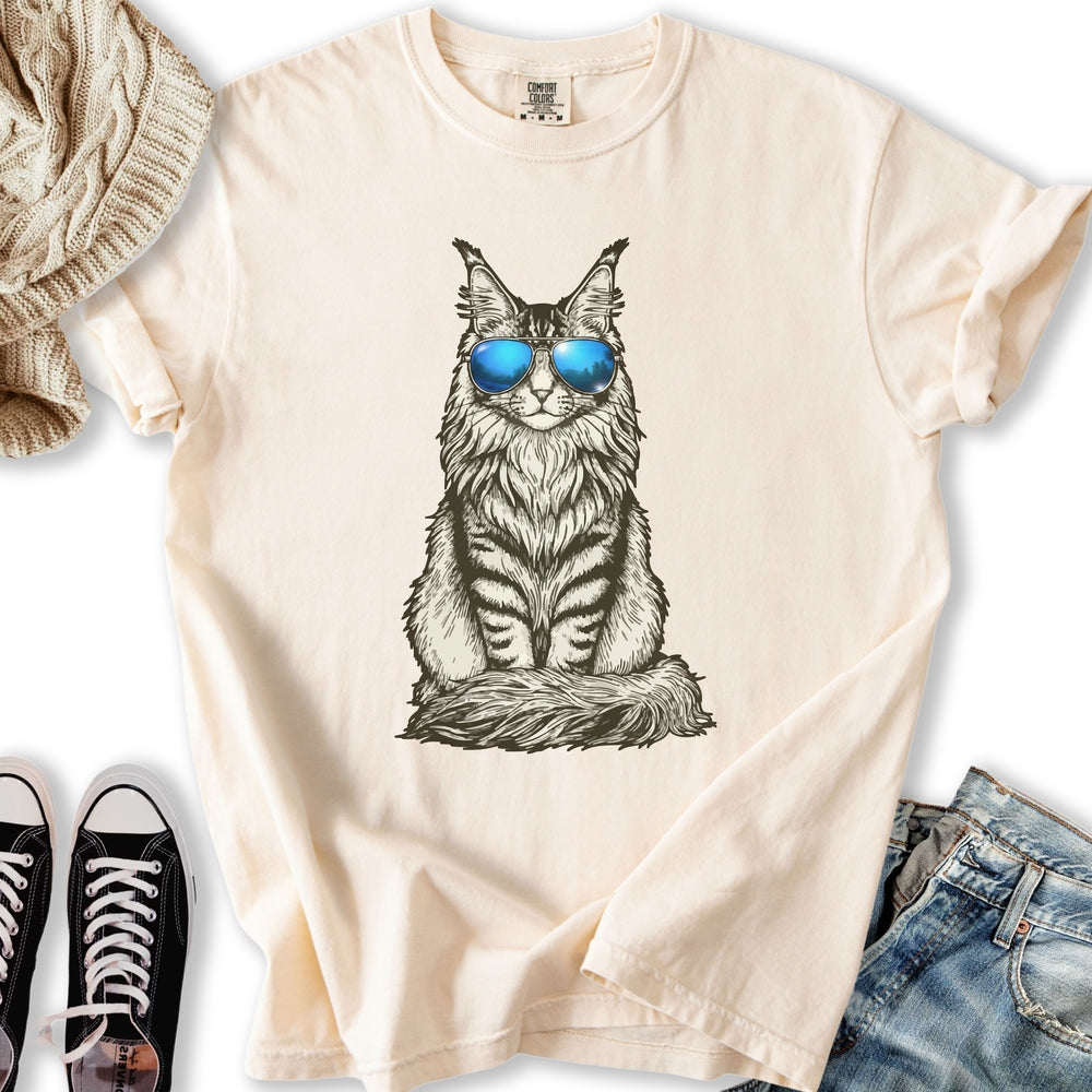 Aviators Maine Coone Relaxed Tee