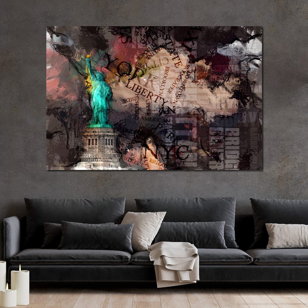The Statue of Liberty Canvas Wall Art