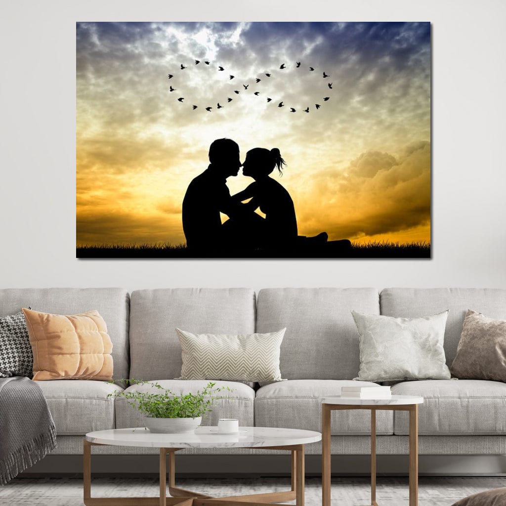 Love to Infinity Canvas Wall Art