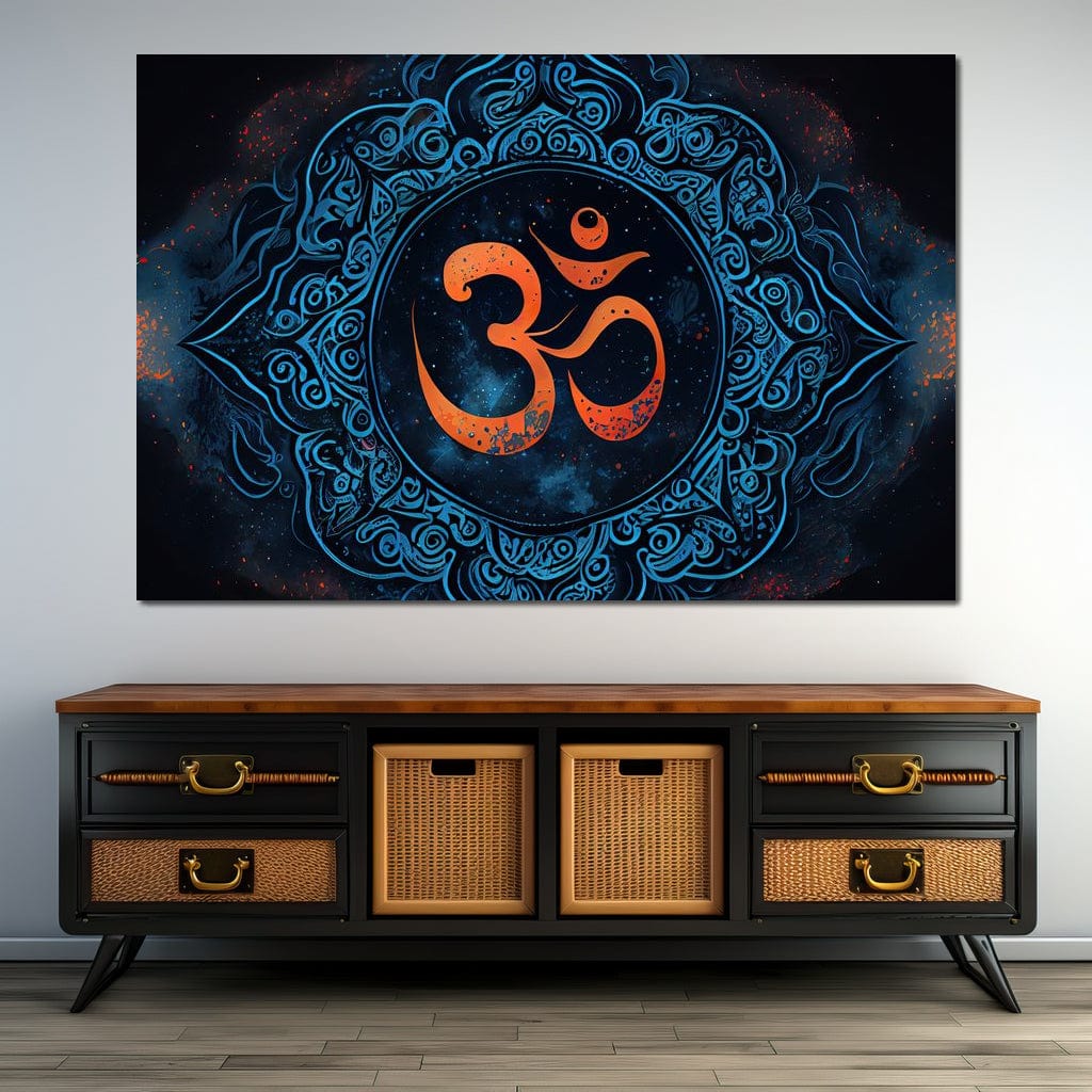 Om Mantra Canvas Wall Art