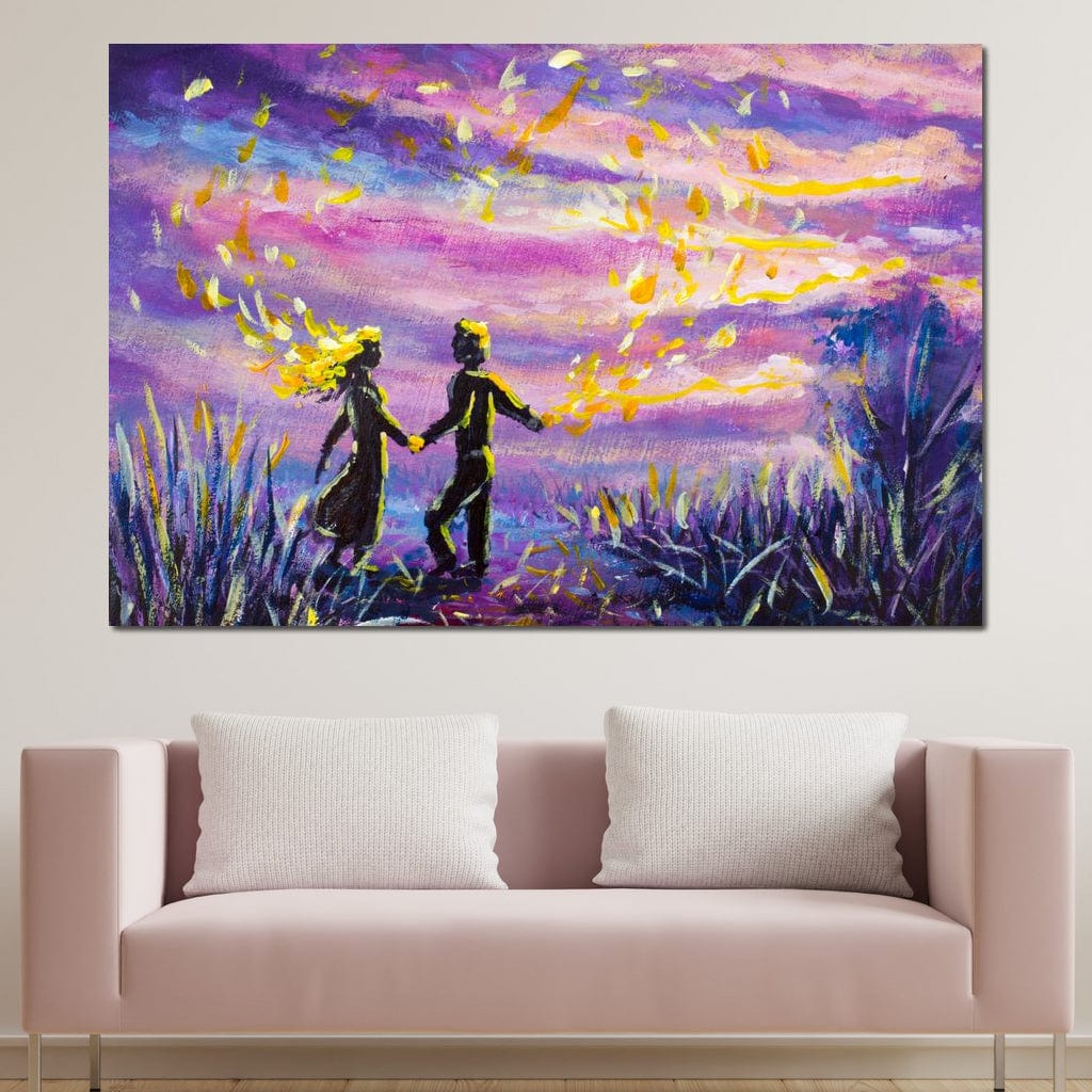 Love Fairy Tale Canvas Wall Art