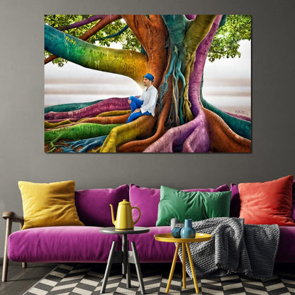 Just Dreaming Canvas Wall Art