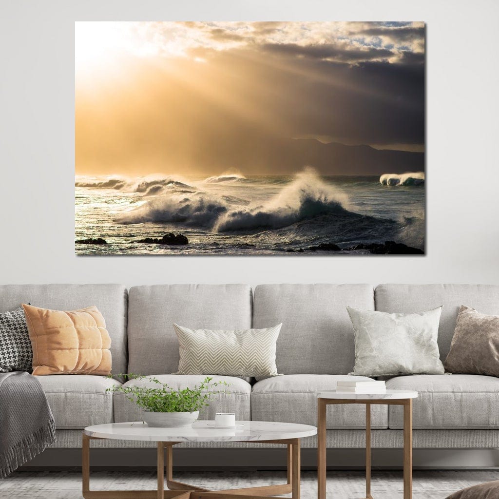 Light in Darkness Canvas Wall Art