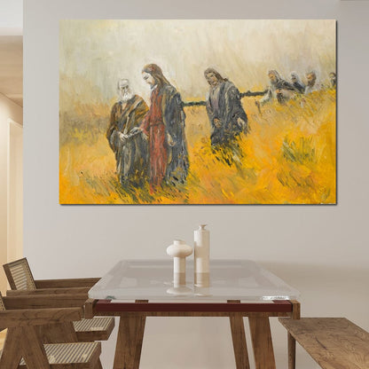 Religious Scene Canvas Wall Art