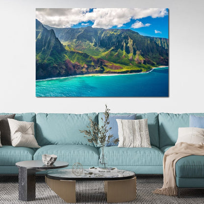 Na Pali Coast Canvas Wall Art
