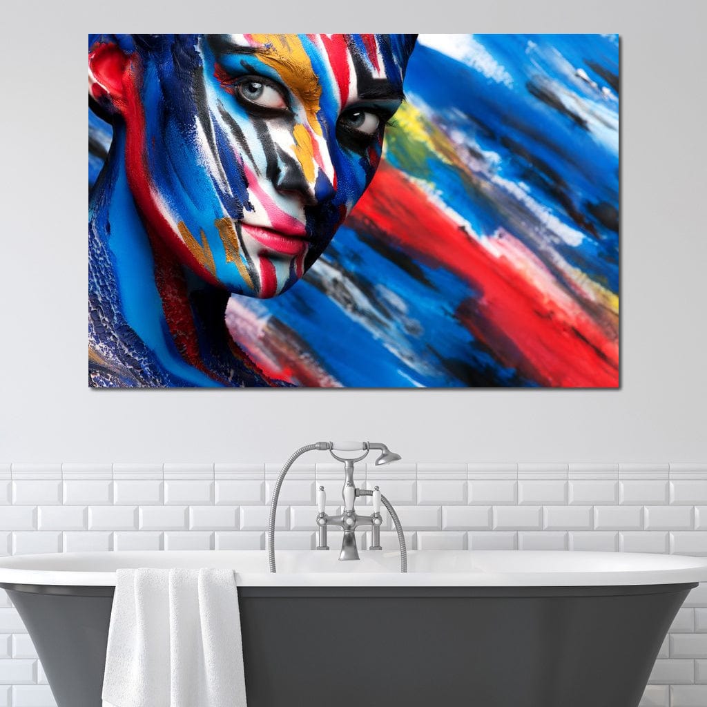 Body Art Canvas Wall Art