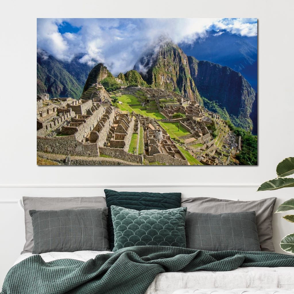 Machu Picchu Canvas Wall Art