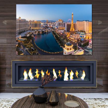 Las Vegas Skyline Canvas Wall Art