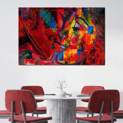 Kiss Canvas Wall Art