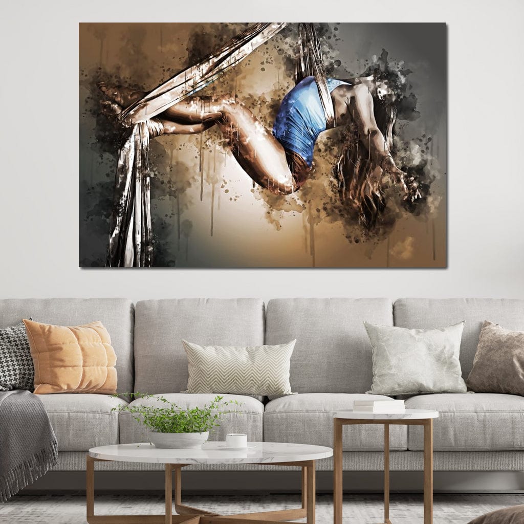 Acrobat Elegance Canvas Wall Art