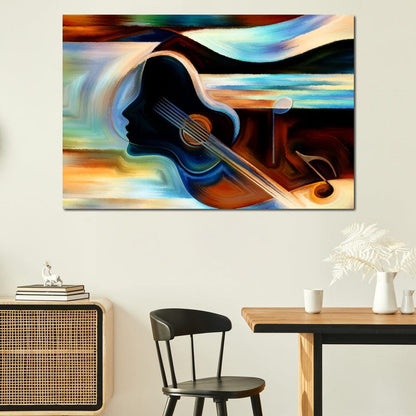Musical Mind Canvas Wall Art