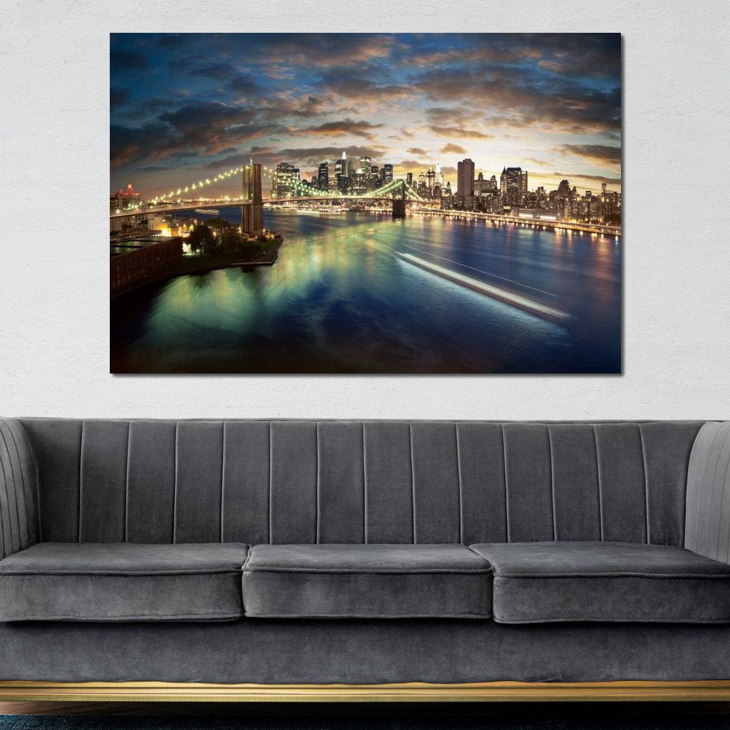 Amazing New York Cityscape Canvas Wall Art