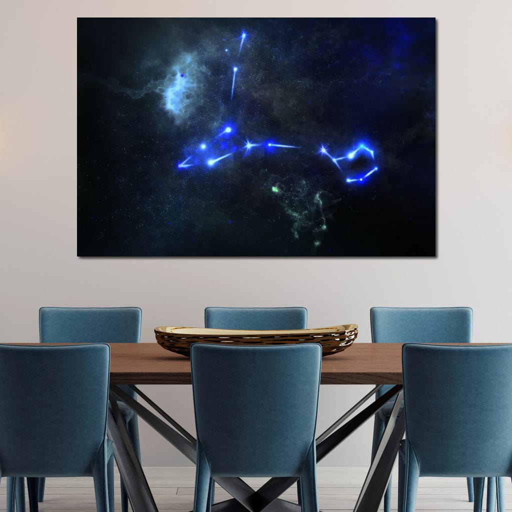 Pisces Canvas Wall Art