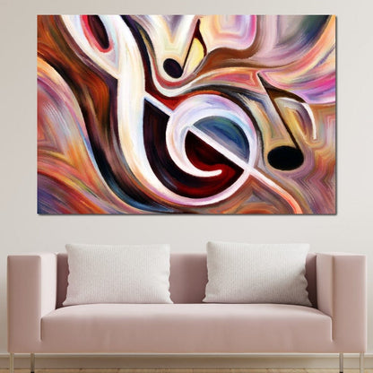High Note Canvas Wall Art