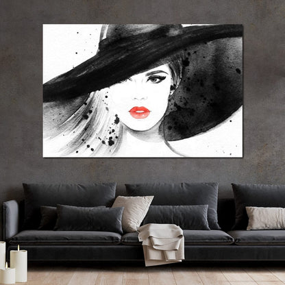 Fashion Icon Canvas Wall Art