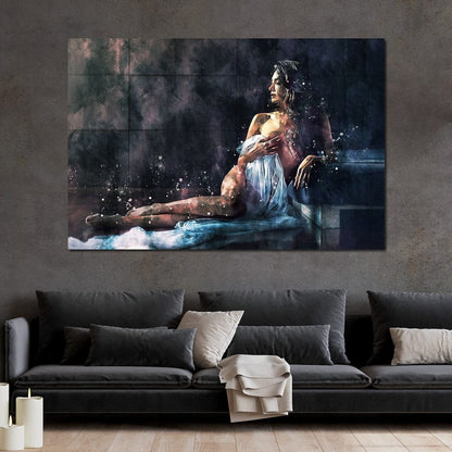 Beautiful Woman - Mateo Canvas Wall Art