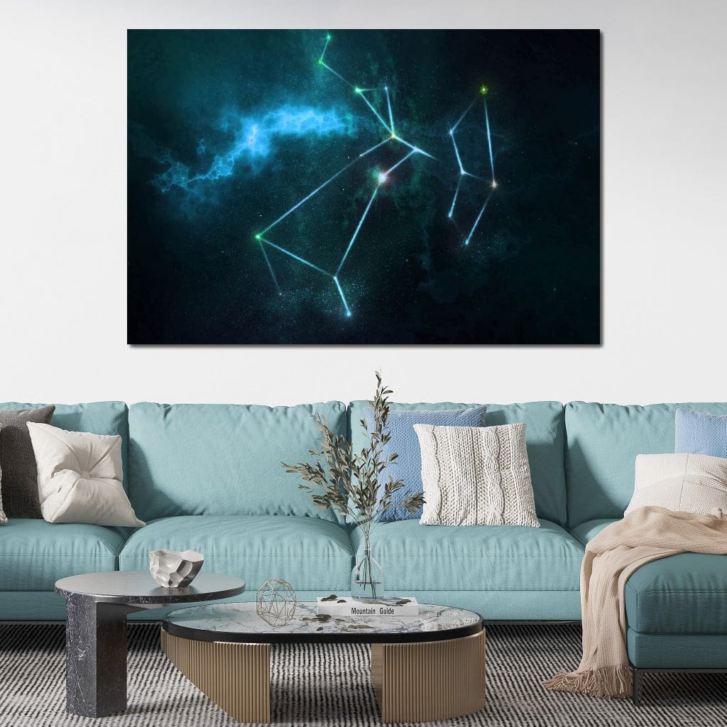 Sagittarius Canvas Wall Art