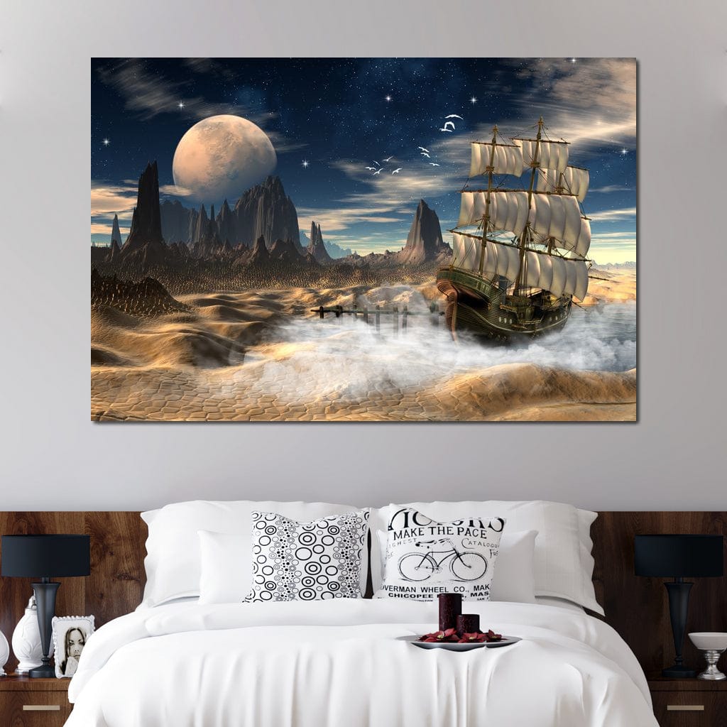 Fantasy Sea Canvas Wall Art