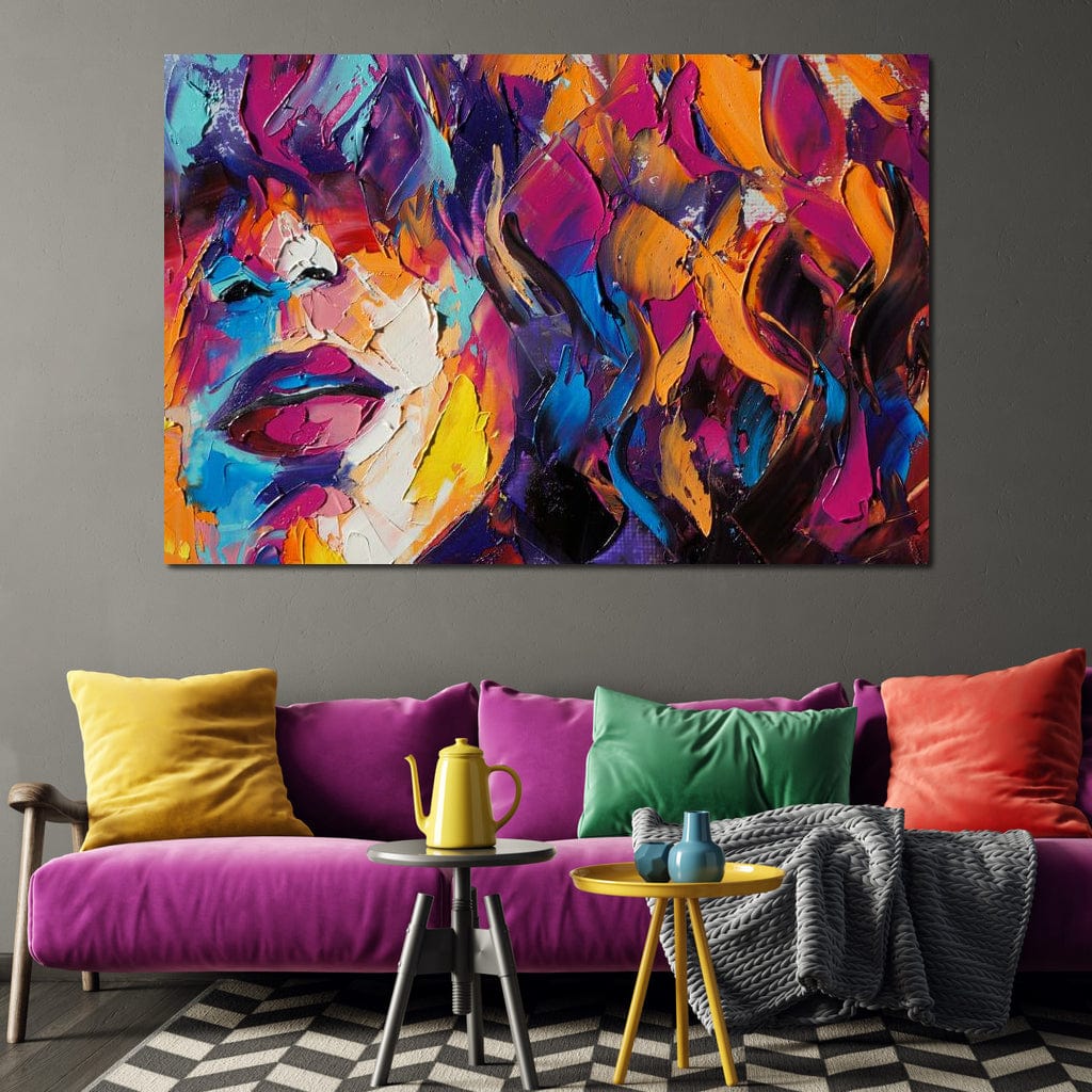 Miss Louise v1 Canvas Wall Art