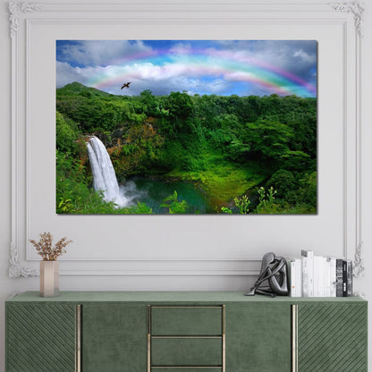Hawaiian Jungle Canvas Wall Art