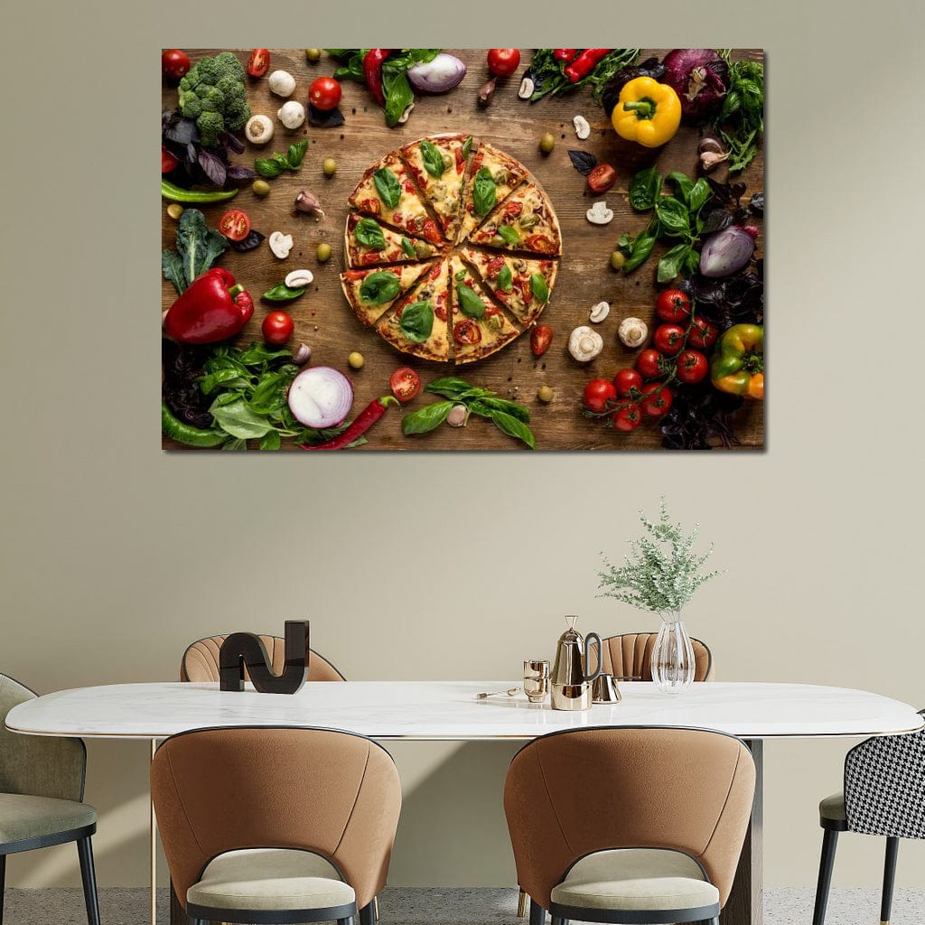 Pizza Night Canvas Wall Art