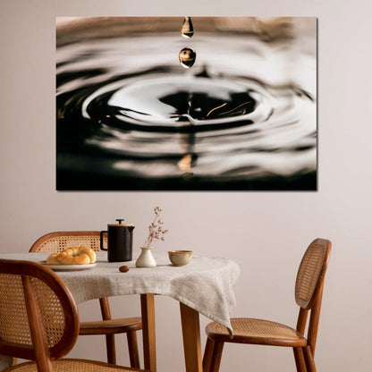 Drop Canvas Wall Art