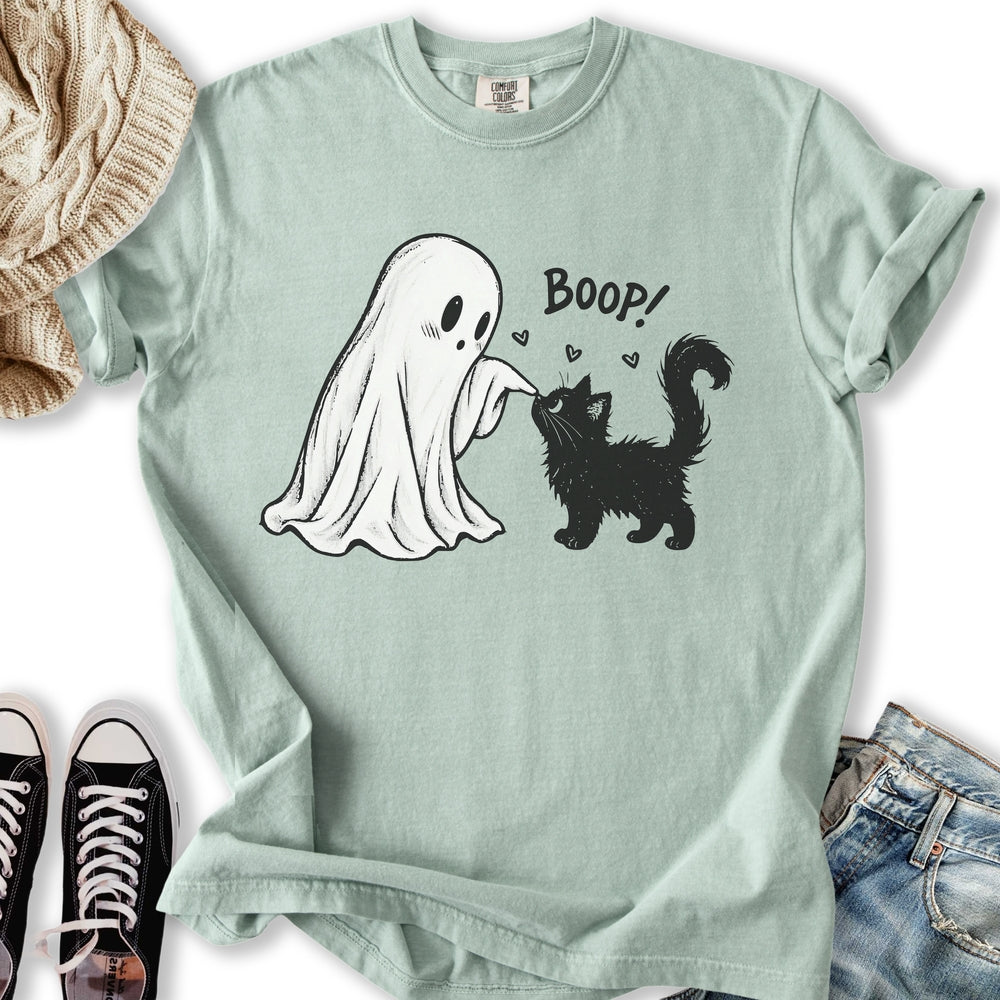 Boop Ghost and Cat Relaxed Tee