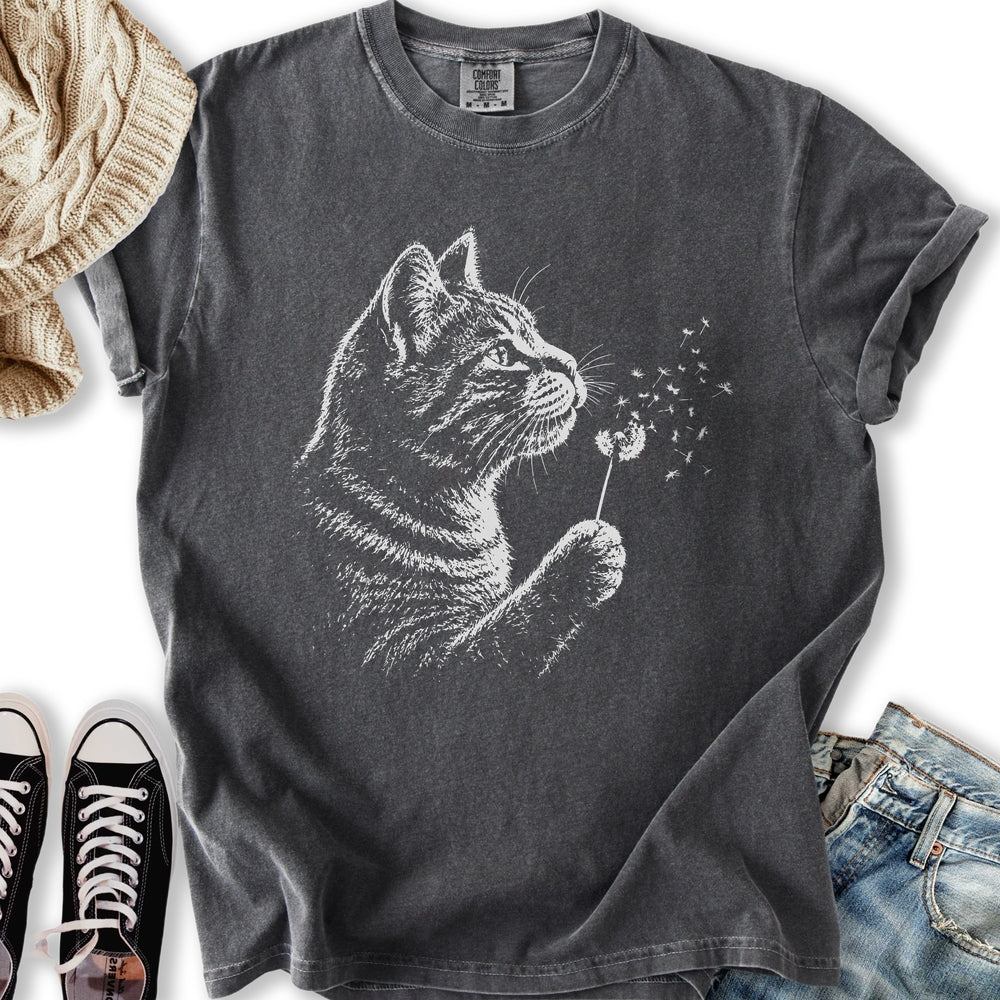 Dandelion Cat Relaxed Tee