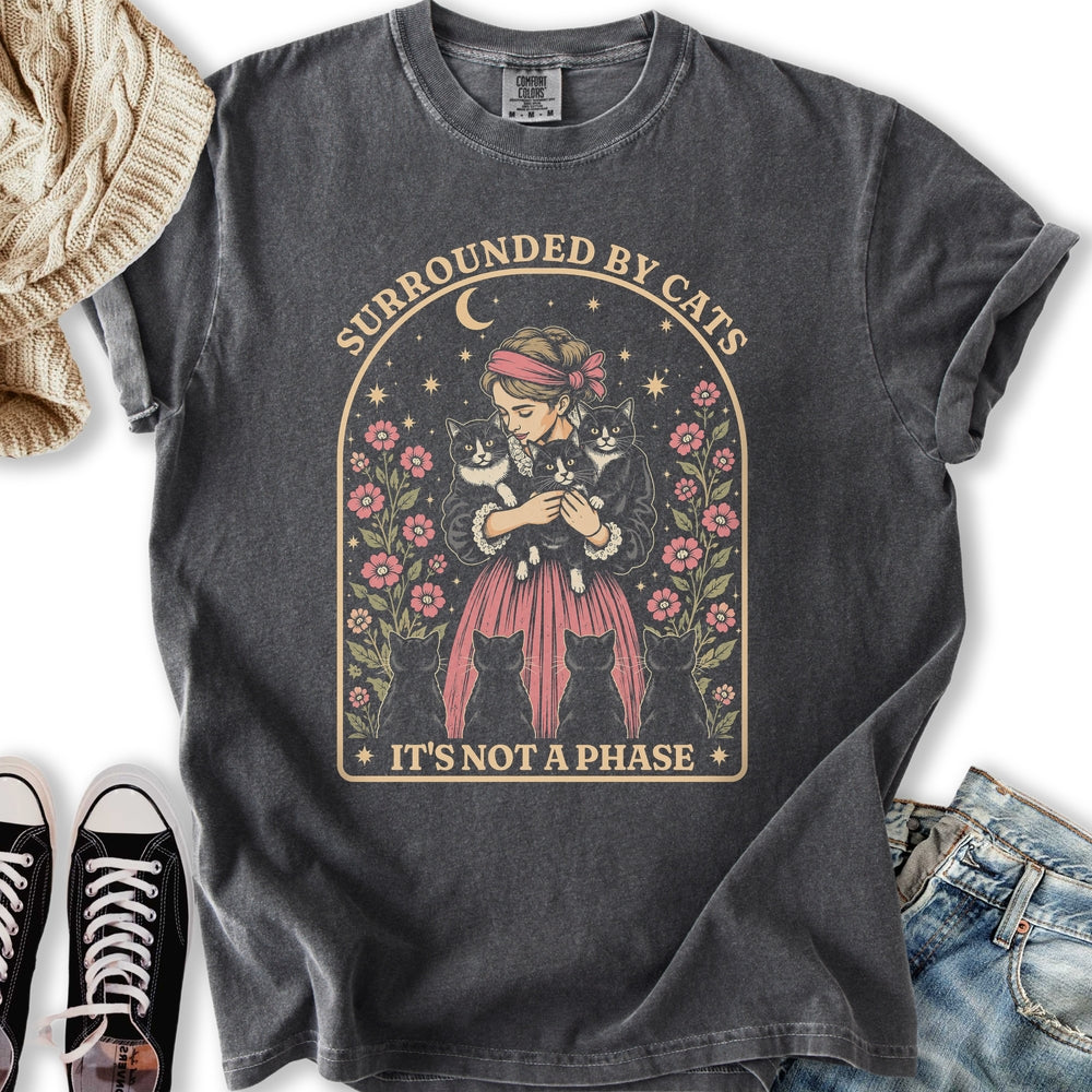 Surrounded By Cats Relaxed Tee