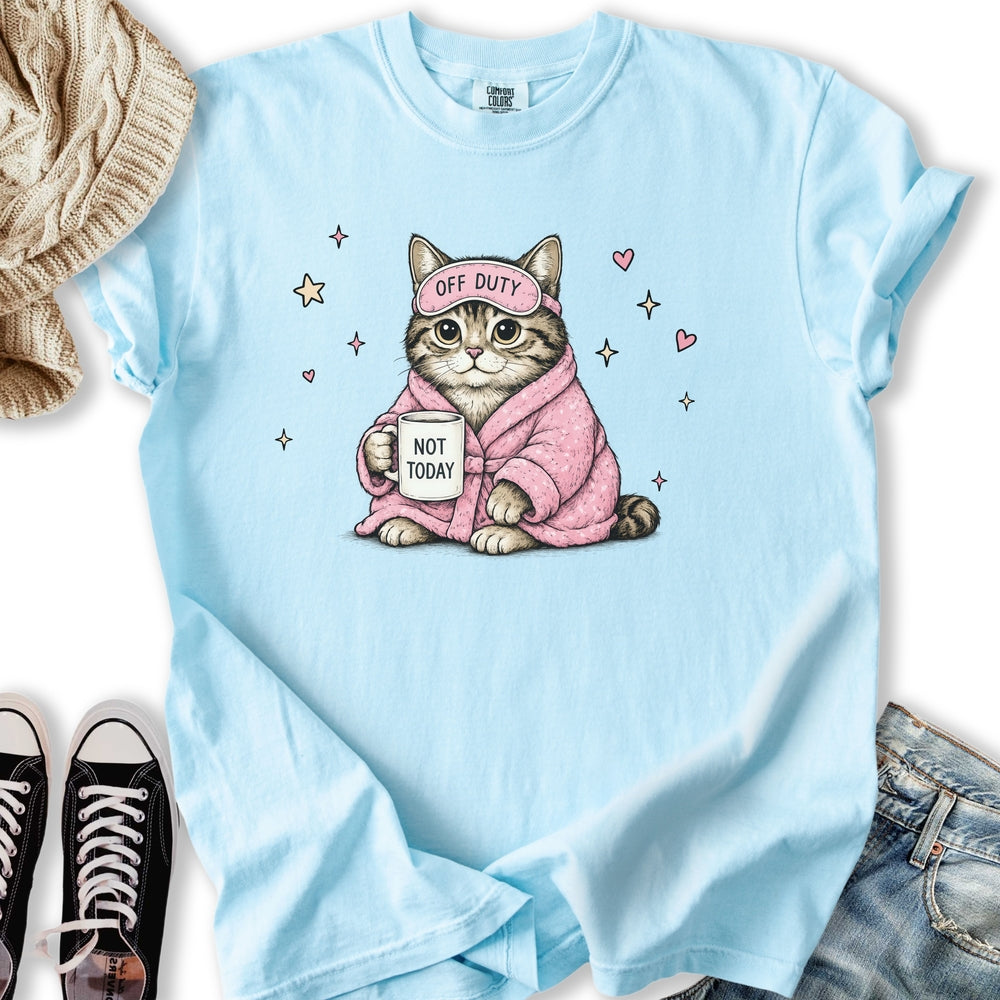 Not Today Cat Relaxed Tee