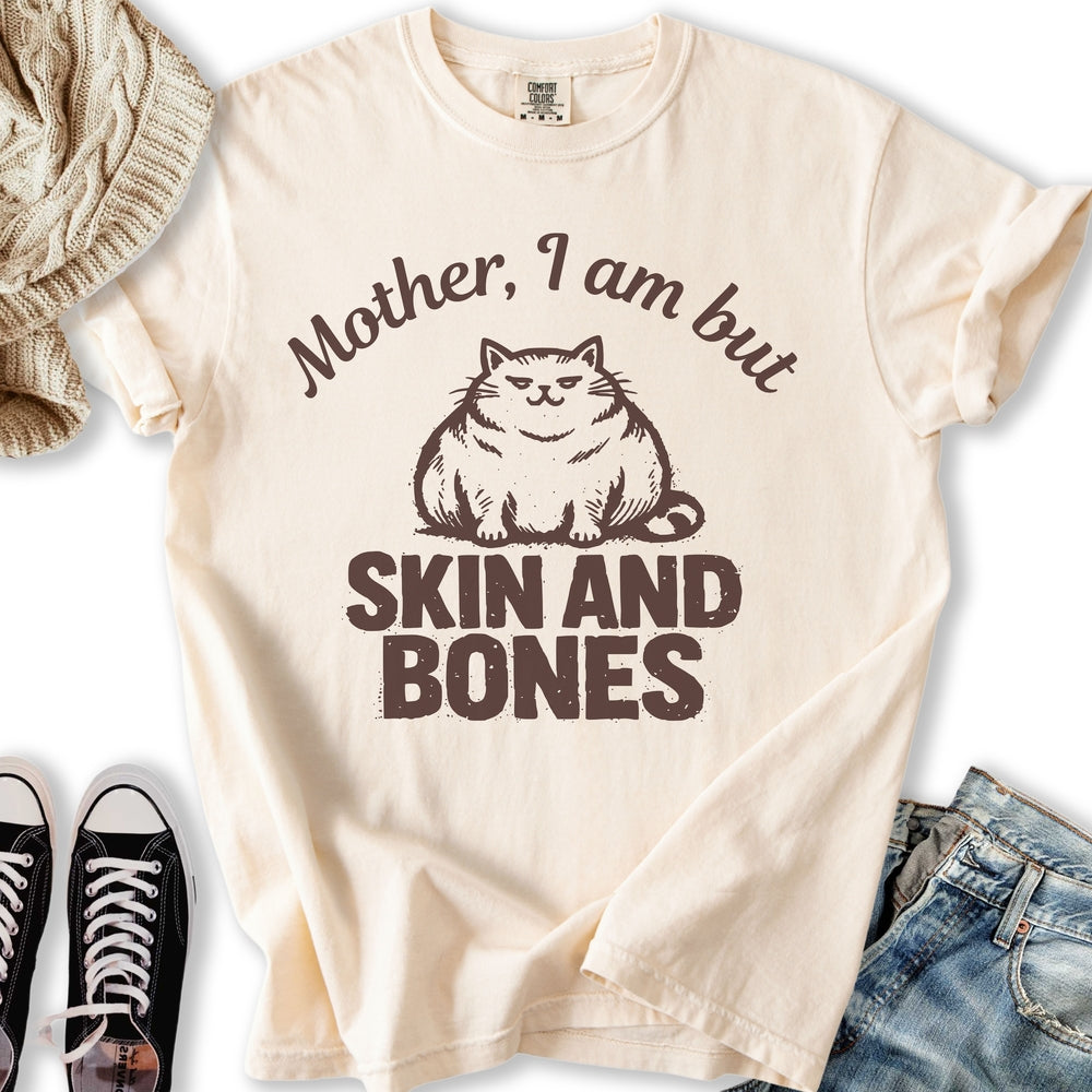 Skin and Bones Cat Relaxed Tee