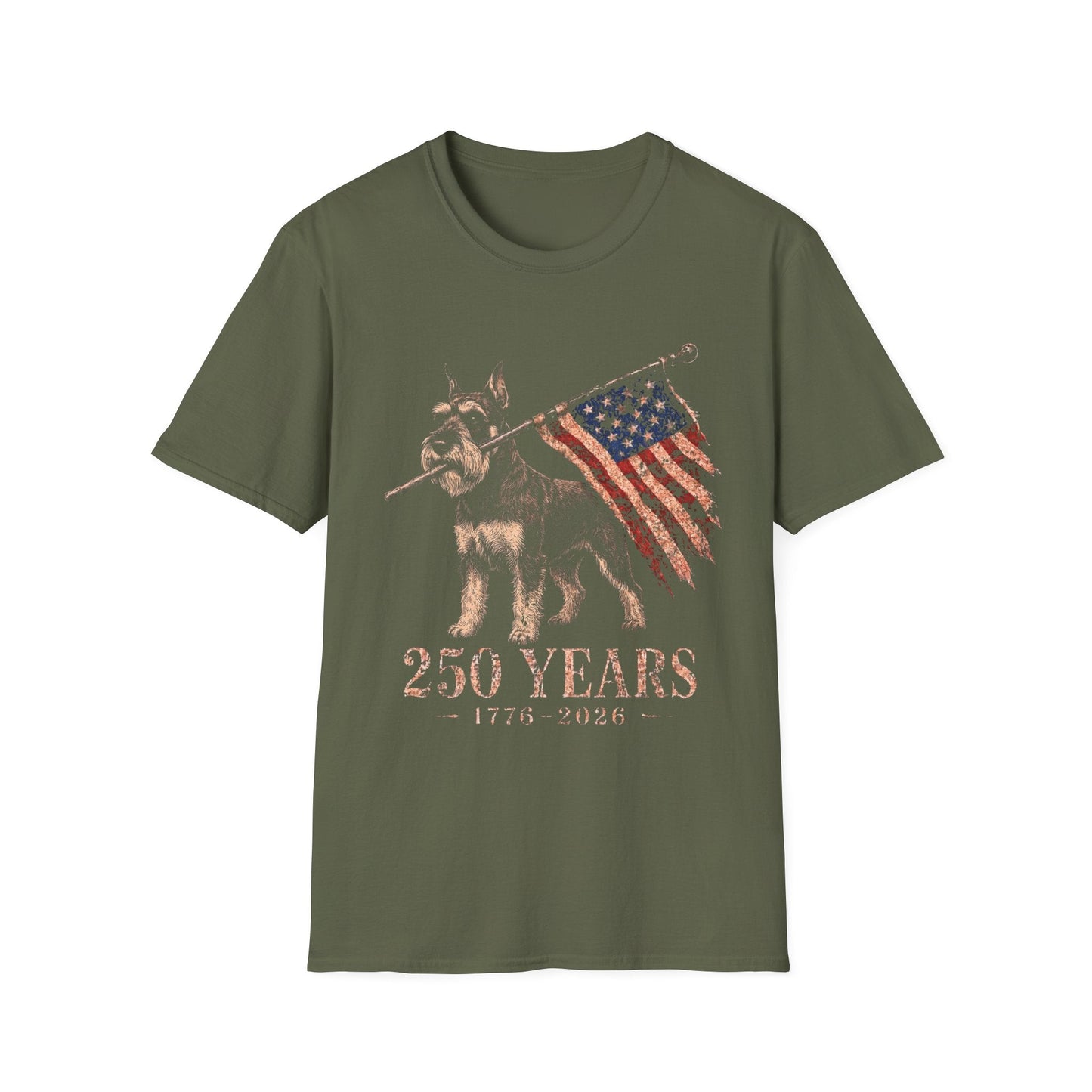 Schnauzer USA 250 Years Tee