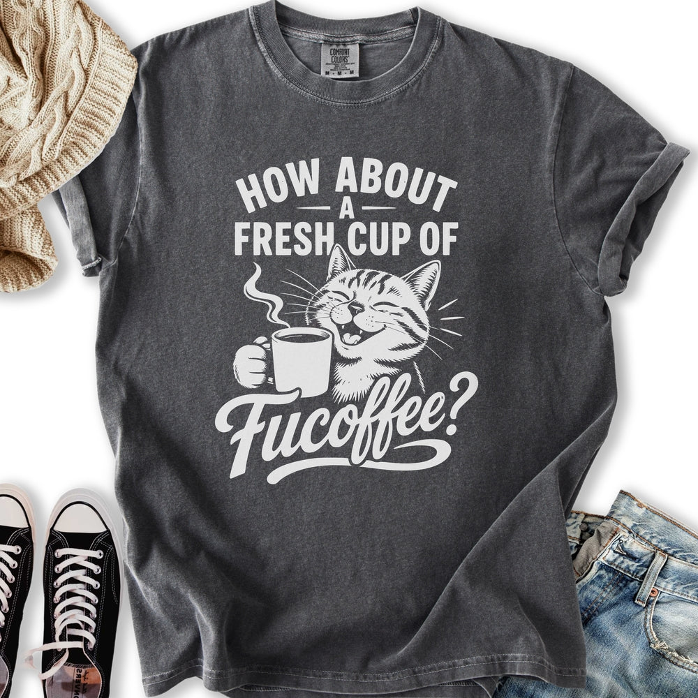 Fucoffee Cat Relaxed Tee