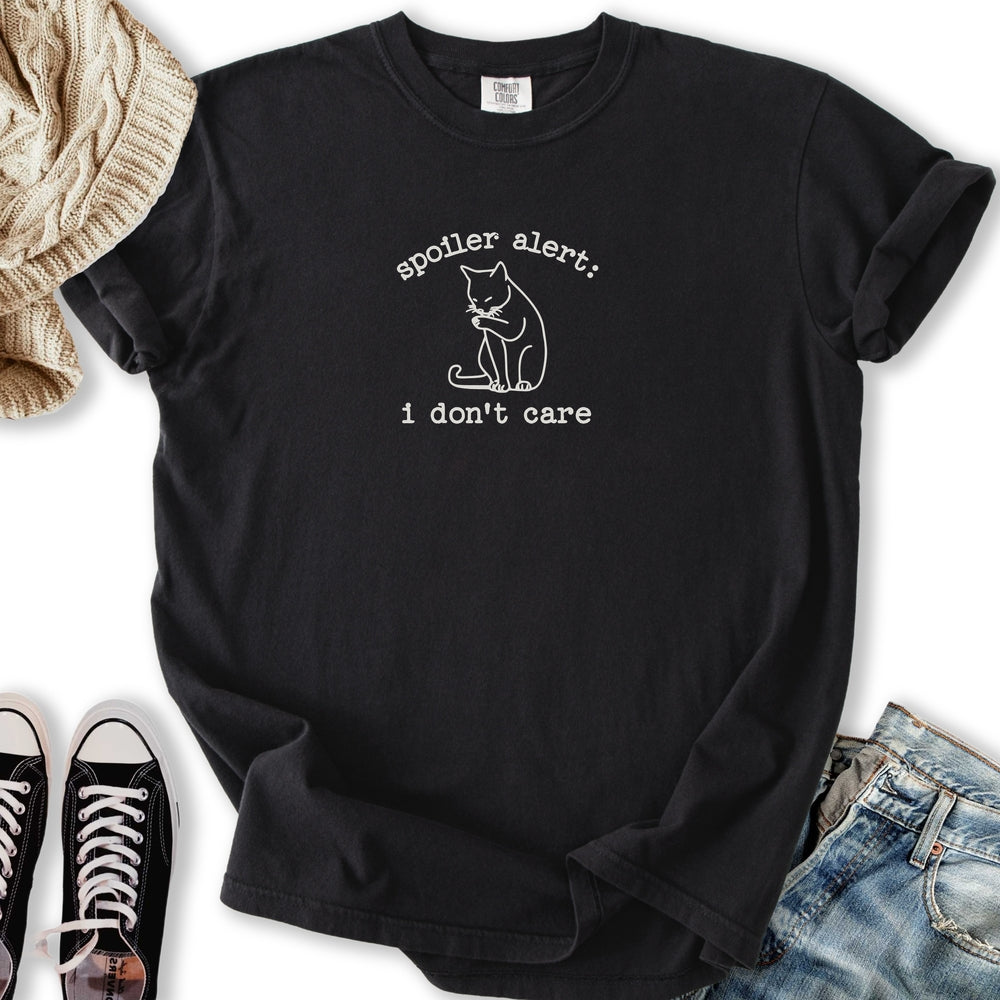 Spoiler Alert Cat Relaxed Tee