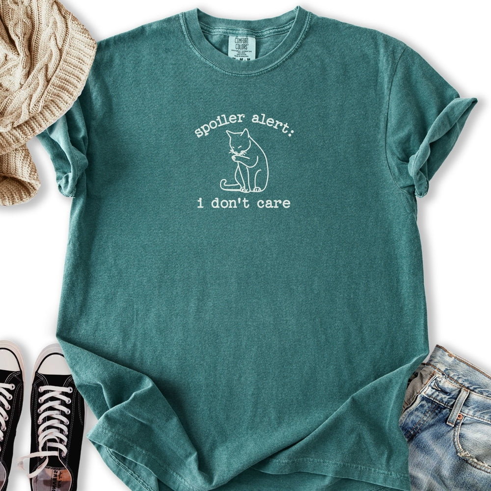 Spoiler Alert Cat Relaxed Tee